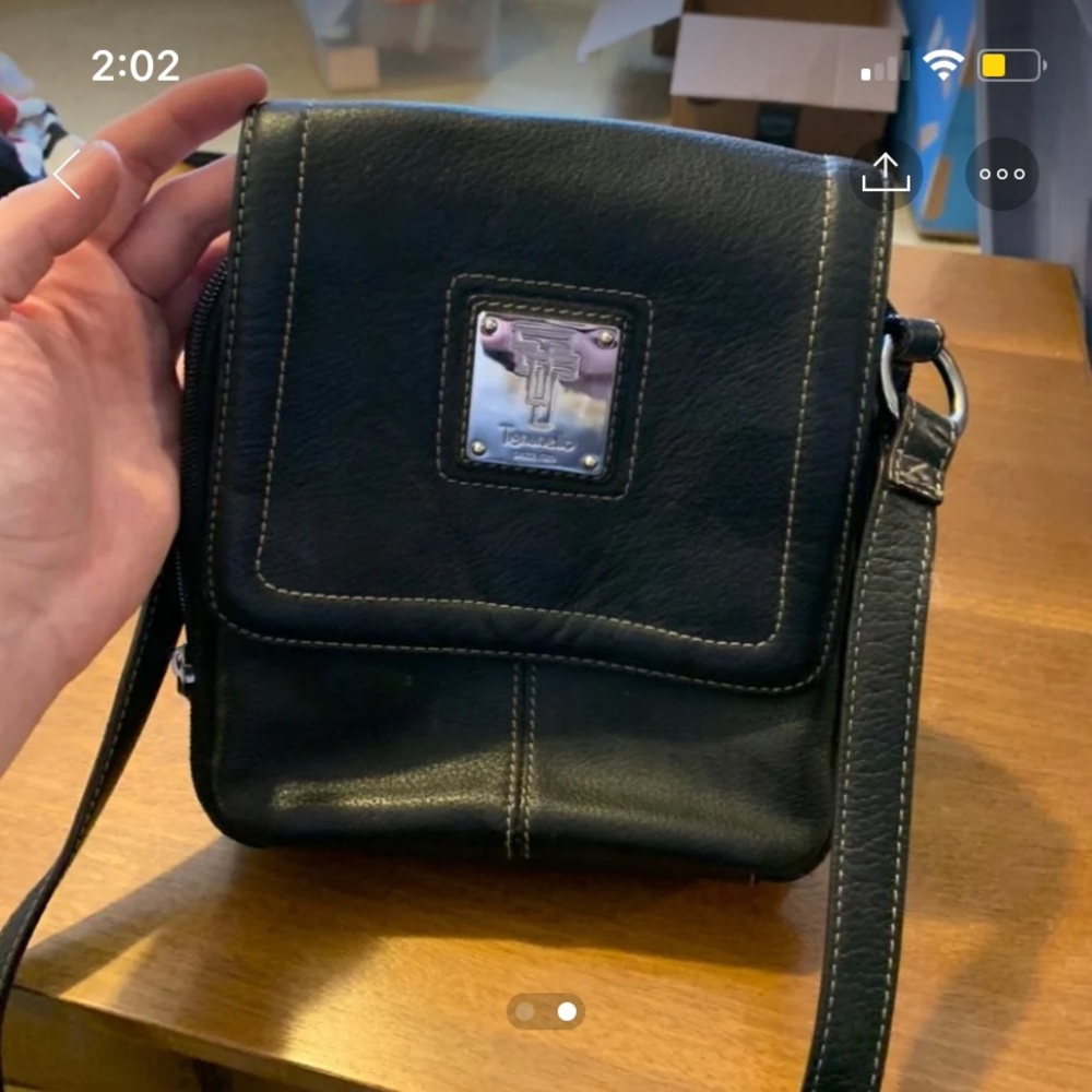 Black Tignanello bag